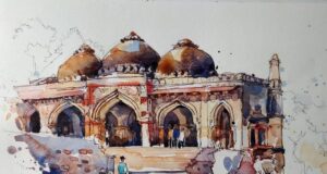 कहानी इंजीनियरों-प्रोफेशनल्स की जो नौकरी के साथ अर्बन स्केचर बन गए, Urbn Sketchers Delhi