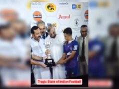 फोटो के चक्कर में उपराज्यपाल ने सुनील छेत्री काे किया साइड, फैंस बोले-गलत किया