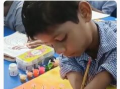 हाथों के बिना भी बच्चे ने बनाई ऐसी पेंटिंग की सोशल मीडिया पर वायरल हो गया