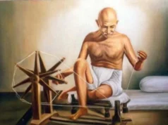 आस्कर सम्मानित ब्रिटिश फिल्मकार रिचर्ड सैमुअल एटनबरो ने इस तरह सीखा था चरखा चलाना, जापान में चरखा क्लब Mahatma Gandhi Charkha