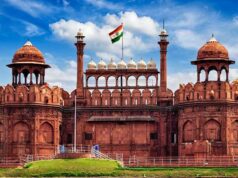 नौ साल में बन कर तैयार हुआ लालकिल का प्राचीर red fort history