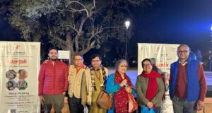 सेंट्रल विस्टा में भूत की कहानी सुन दर्शक हुए रोमांचित