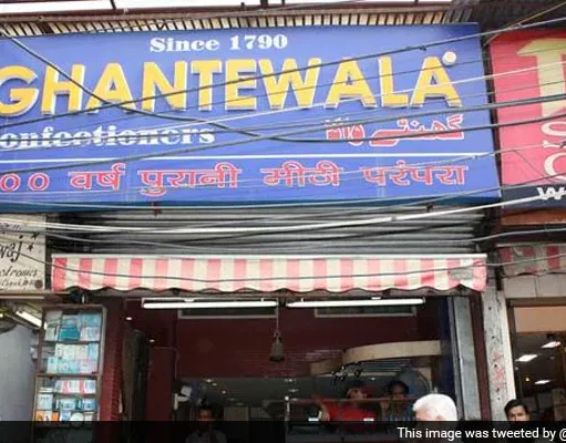 जयपुर से दिल्ली आए लाला सुखलाल के ऐतिहासिक घंटेवाला दुकान की कहानी