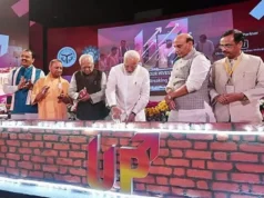 up ground breaking ceremony: आंकड़ों के पायदान से विकास का एलान