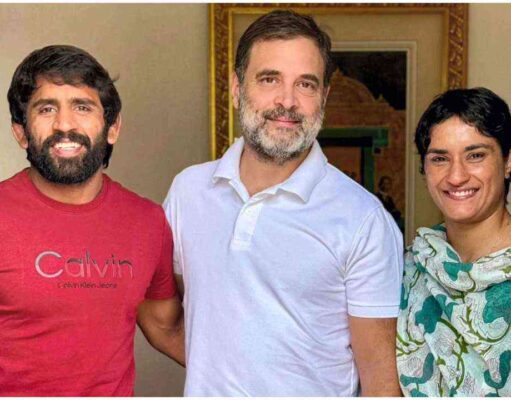 Haryana election 2024: बजरंग-विनेश की राहुल से मुलाकात, इन दिग्गज खिलाड़ियों ने थामा राजनीति का दामन