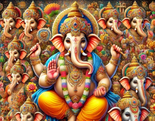 श्रीगणेशजी के विभिन्न स्वरूपों का ध्यान
