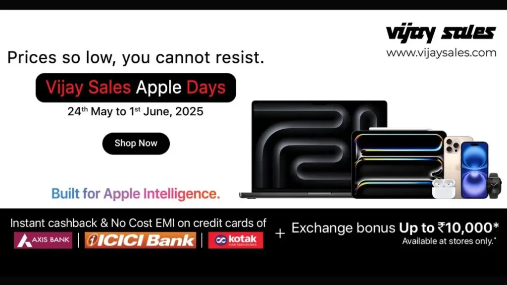 Vijay Sales Apple Days Sale 2025