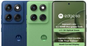 Motorola Edge 60: भारत में लॉन्च, जानें कीमत और दमदार स्पेसिफिकेशन्स! Motorola Edge 60