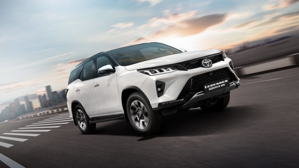 toyota fortuner legender mild hybrid
