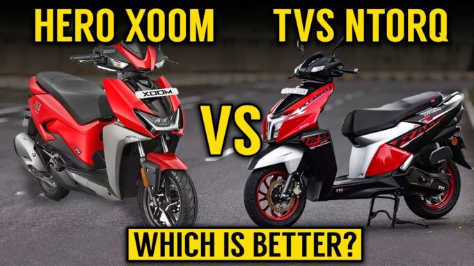 tvs ntorq 125 vs hero xoom 125 tvs ntorq 125 vs hero xoom 125