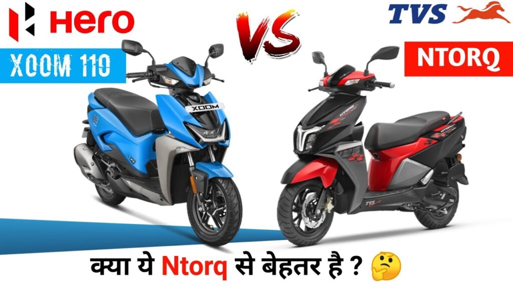 tvs ntorq 125 vs hero xoom 125