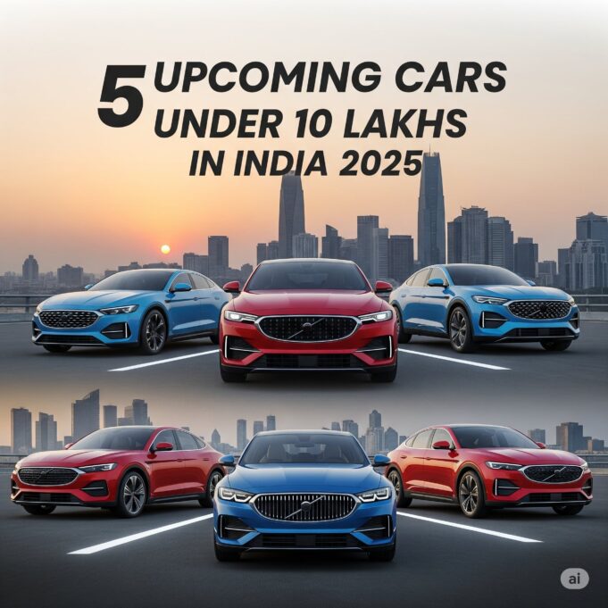 5 upcoming cars under 10 lakhs in India 2025