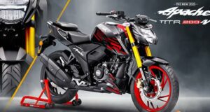TVS Apache RTR 200 4V: ट्रेंडी लुक और रेस परफॉरमेंस के साथ लेटेस्ट टेक्नोलॉजी का पूरा पैकेज! TVS Apache RTR 200 4V