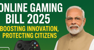 Online Gaming Bill 2025: ई-स्पोर्ट्स को मिलेगा बढ़ावा, ऑनलाइन जुए और सट्टे पर सख्त रोक Online Gaming Bill 2025