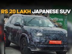 विदेश में धूम मचाने के बाद पहली बार इंडिया में दिखी ₹20 लाख की नई जापानी SUV rs 20 lakh japanese suv