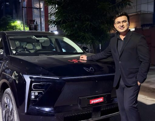 जानिए शुभांकर मिश्रा ने टेस्ला की जगह क्यों खरीदी Mahindra XEV 9e, खूबियां जानकर आप भी रह जाएंगे दंग shubhankar mishra with MAHINDRA XEV 9e