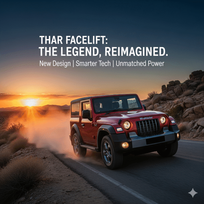 Mahindra Thar Facelift