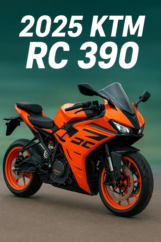 New KTM RC 390