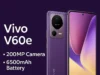200MP कैमरा और 6500mAh बैटरी के साथ लांच होने वाला है Vivo V60e Vivo V60e