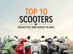 high fuel capacity scooter: सबसे ज्यादा फ्यूल कैपेसिटी वाले टॉप 10 स्कूटर्स: दाम, रेंज और फीचर्स जानिए high fuel capacity scooter