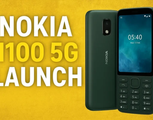 Nokia 1100 5G लॉन्च: पुरानी यादों का साथ दिखेगी लेटेस्ट तकनीक की ताकत nokia 1100 5G
