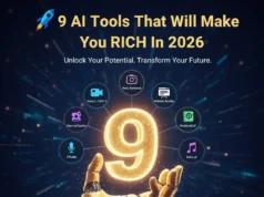2026 में मालामाल करेंगे ये 9 AI टूल्स, 9 AI Tools That Will Make You Rich In 2026 9 AI Tools That Will Make You Rich In 2026