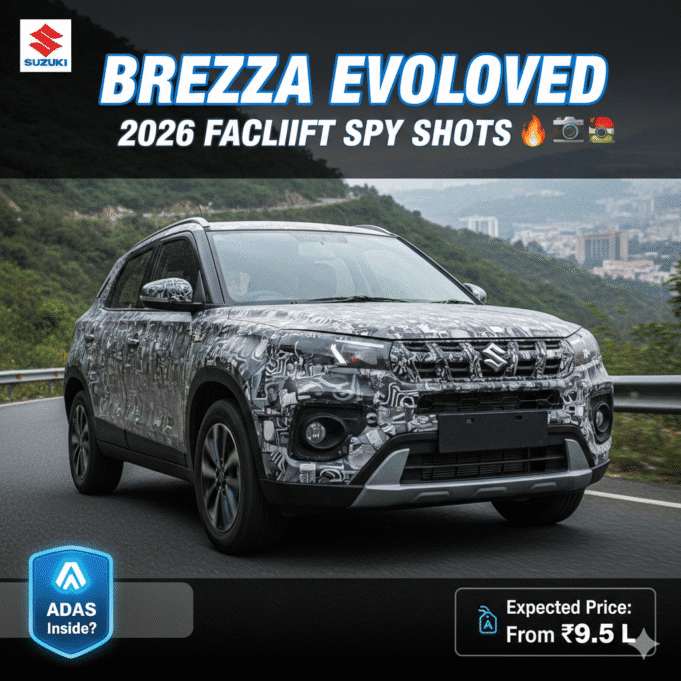 brezza 2026 exclusive 2026 Maruti Brezza Facelift