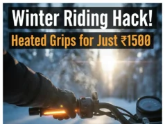 सिर्फ ₹1500 में अपनी पुरानी बाइक/स्कूटर में लगवाएं ‘ heated grips’! सर्दियों में ठंडे हाथों से मुक्ति का सबसे सस्ता और सुरक्षित जुगाड़ heated grips