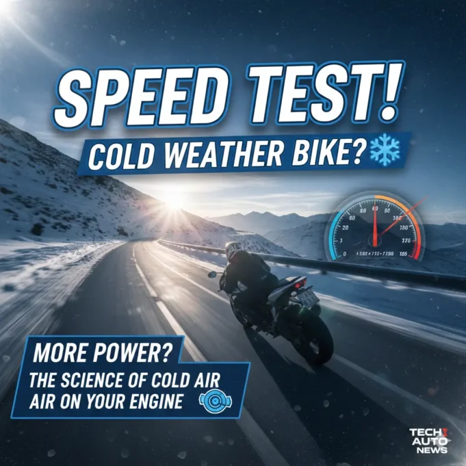 ठंड के मौसम में बाइक ठंड के मौसम में बाइक