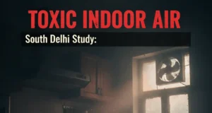 दक्षिण दिल्ली के घरों में इंडोर एयर क्वालिटी ‘जहरीली’! WHO की लिमिट से 5 गुना ज़्यादा है PM2.5, जामिया मिल्लिया की रिसर्च में खुलासा delhi pollution