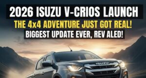 2026 Isuzu D-Max V-Cross का भारत में धमाका! ₹25.50 लाख में लॉन्च हुआ नया अवतार, अब मिलेगा सिर्फ 4×4 का मजा! 2026 Isuzu D-Max V-Cross