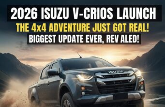 2026 Isuzu D-Max V-Cross का भारत में धमाका! ₹25.50 लाख में लॉन्च हुआ नया अवतार, अब मिलेगा सिर्फ 4×4 का मजा! 2026 Isuzu D-Max V-Cross