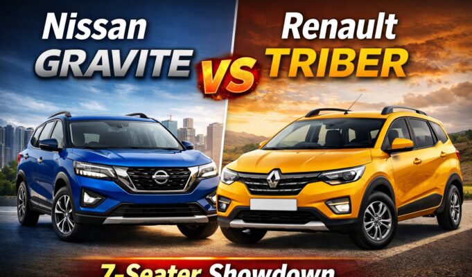 Nissan Gravite vs Renault Triber: 7-सीटर कार में कौन बेहतर? फीचर्स, कीमत में कौन किसपर भारी nissan gravite vs renault triber