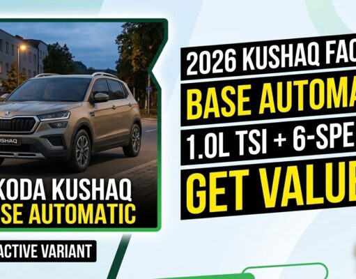 Skoda का मास्टरस्ट्रोक! 2026 Skoda Kushaq Facelift के बेस वेरिएंट में भी मिलेगा Automatic का मजा, देखें Fresh Report! 2026 Skoda Kushaq Facelift