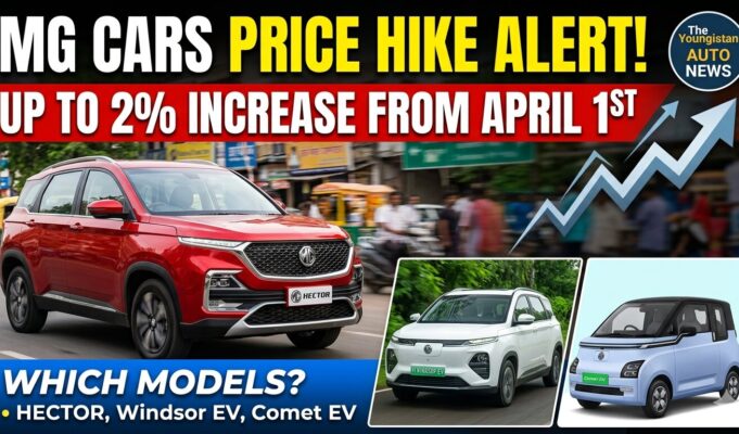 MG Hector और Comet EV खरीदने वालों को बड़ा झटका! 1 अप्रैल से बढ़ रहे हैं दाम; जानें अब कितनी ढीली होगी जेब? MG Hector