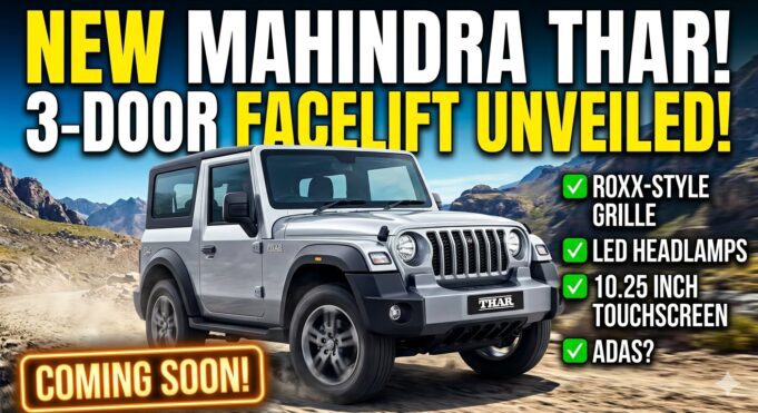 Mahindra Thar 3-Door Facelift