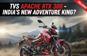 TVS Apache RTX 300: यूरोप में नए ‘रैली’ अवतार ने मचाया गदर! क्या भारत को मिलेगा ये किलर लुक? TVS Apache RTX 300