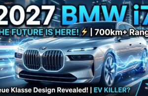 2027 BMW 7 Series i7 रिवील: एक बार चार्ज करो और दिल्ली से मुंबई आधा रास्ता तय! देखें इस Neue Klasse डिज़ाइन का असली जादू। 2027 BMW 7 Series i7