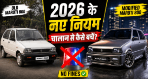 Modified Cars Rules India 2026: पुरानी कार को बनाएं ‘सुपरकार’, पर पहले जान लें ये नए नियम वरना सीधा कटेगा 1 लाख का चालान! Modified Cars Rules India 2026