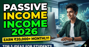 Passive Income for Students 2026: पढ़ाई के साथ हर महीने होगी ₹20,000 से ज्यादा की कमाई, इन 5 ‘स्मार्ट’ तरीकों का हुआ बड़ा खुलासा! Passive Income for Students 2026