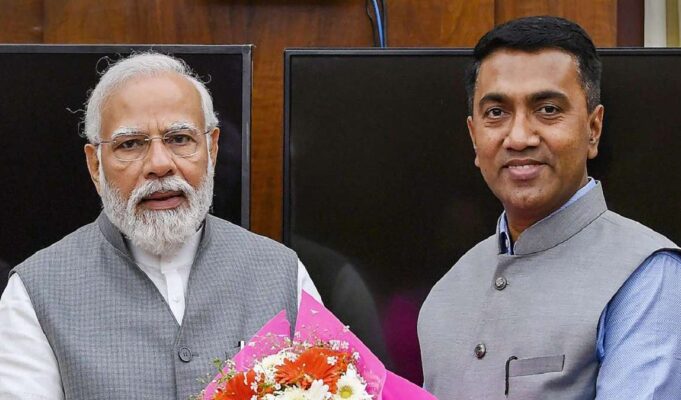 Goa Statehood Day: प्रधानमंत्री मोदी के संदेश से राज्य में उत्साह की लहर, CM प्रमोद सावंत ने जताया आभार pm modi and pramod-sawant