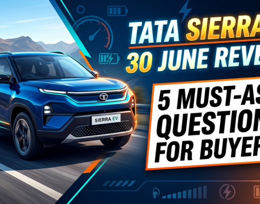 Tata Sierra EV 30 जून को होगी Reveal, 5 जरूरी सवाल जो हर buyer को पूछने चाहिए Tata Sierra EV